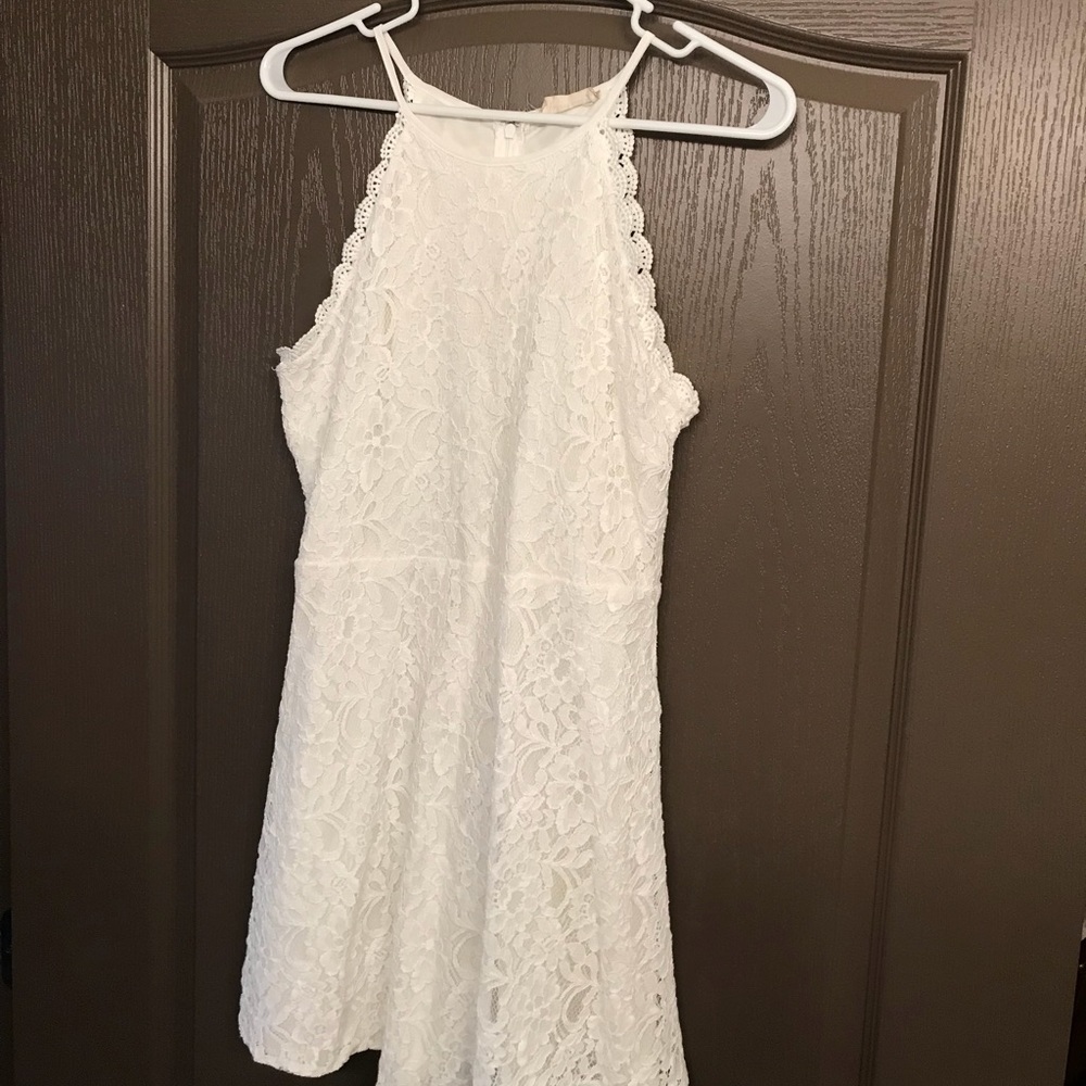 White Lace Dress